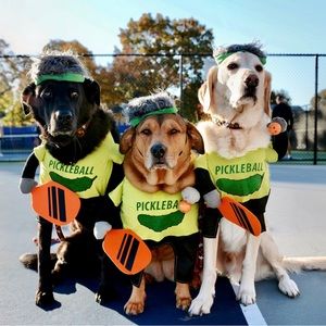 Halloween Frontal Pickleball Player Dog Costume - Hyde & EEK! Boutique